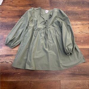 Stylish Green Kids Dress